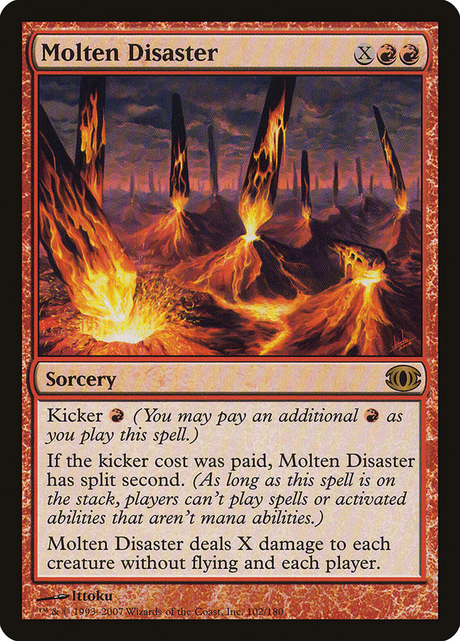 Molten Disaster [Future Sight] [Foil]