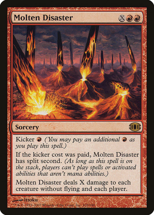 Molten Disaster [Future Sight] [Foil]