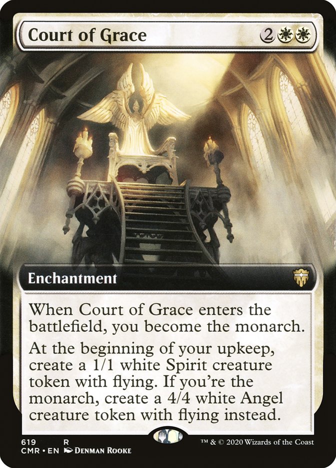 Court of Grace (Extended Art) [Commander Legends] [Foil]