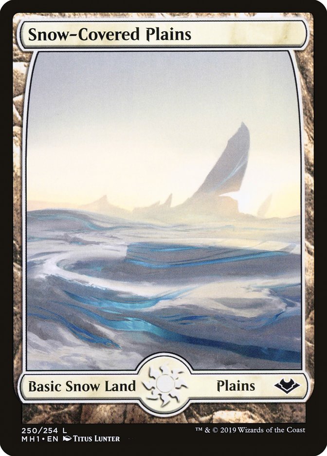 Snow-Covered Plains [Modern Horizons] [Foil]