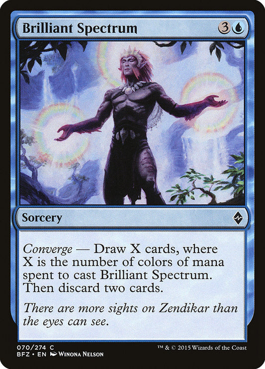 Brilliant Spectrum [Battle for Zendikar] [Foil]
