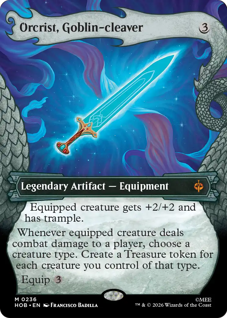 Orcrist, Goblin-cleaver (Showcase) [The Hobbit] [Foil]