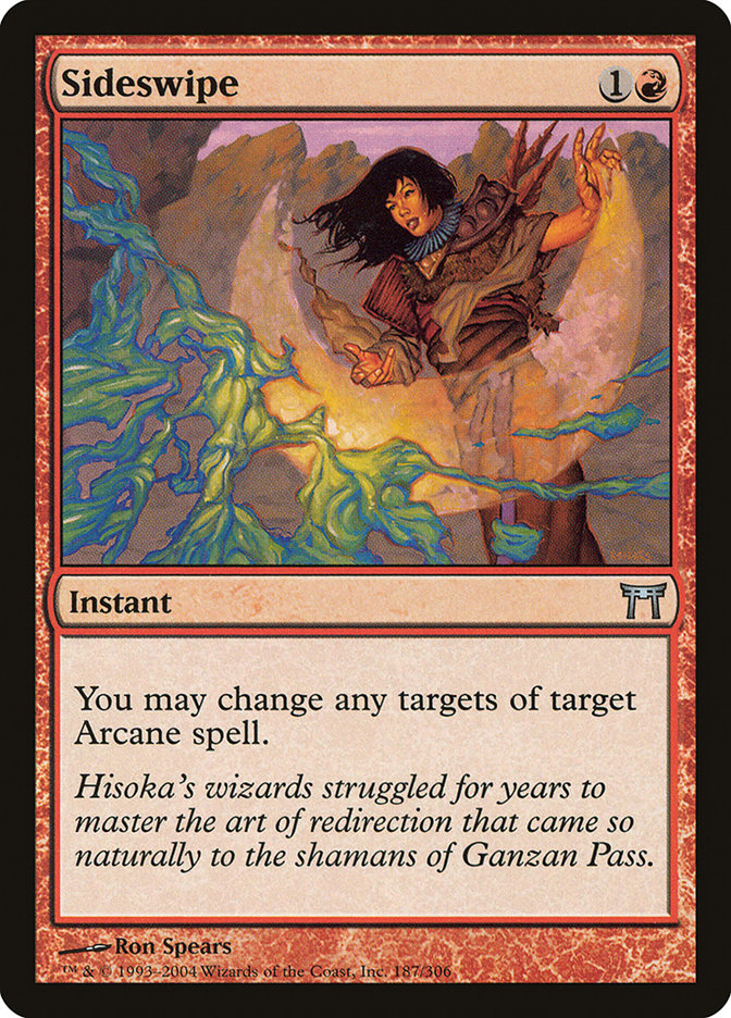 Sideswipe [Champions of Kamigawa] [Foil]