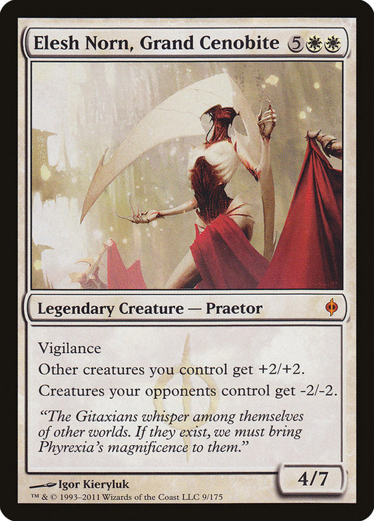 Elesh Norn, Grand Cenobite [New Phyrexia] [Foil]