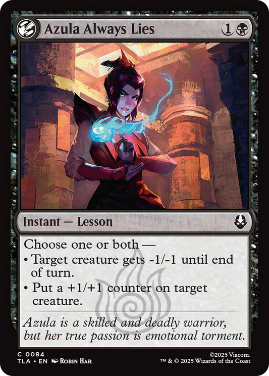 Azula Always Lies [Avatar: The Last Airbender] [Foil]