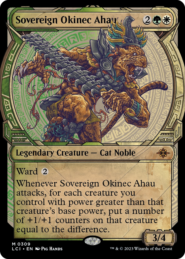 Sovereign Okinec Ahau (Showcase) [The Lost Caverns of Ixalan] [Foil]