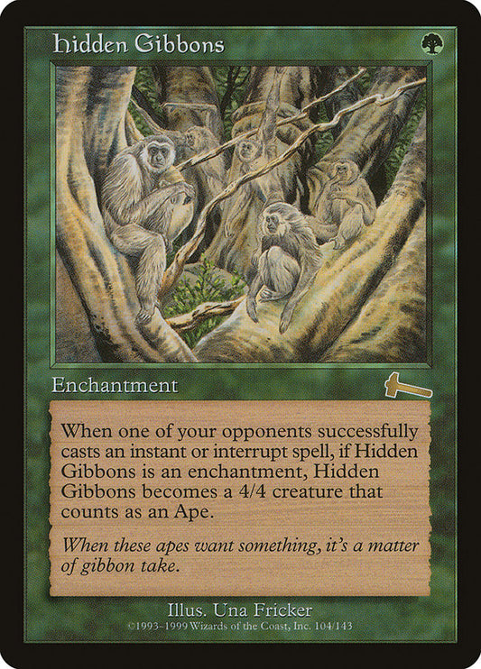Hidden Gibbons [Urza's Legacy] [Foil]