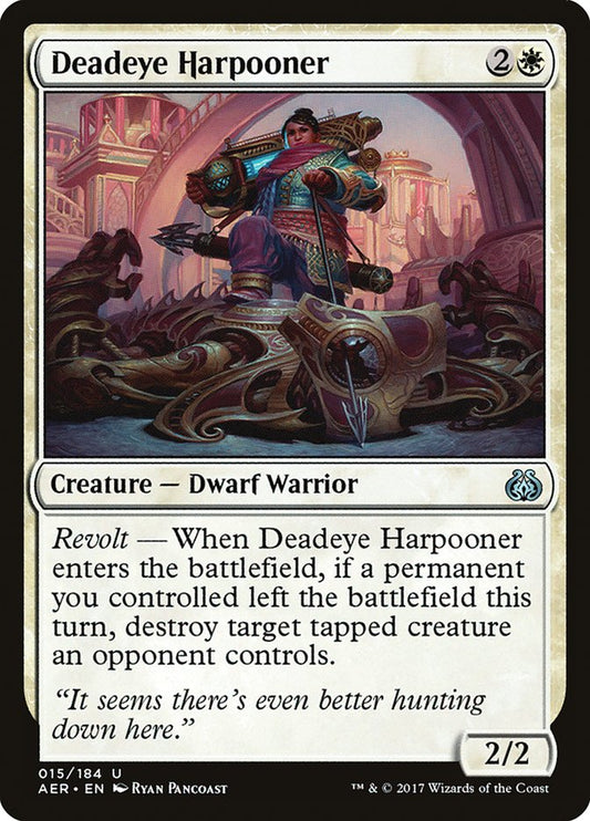 Deadeye Harpooner [Aether Revolt] [Foil]