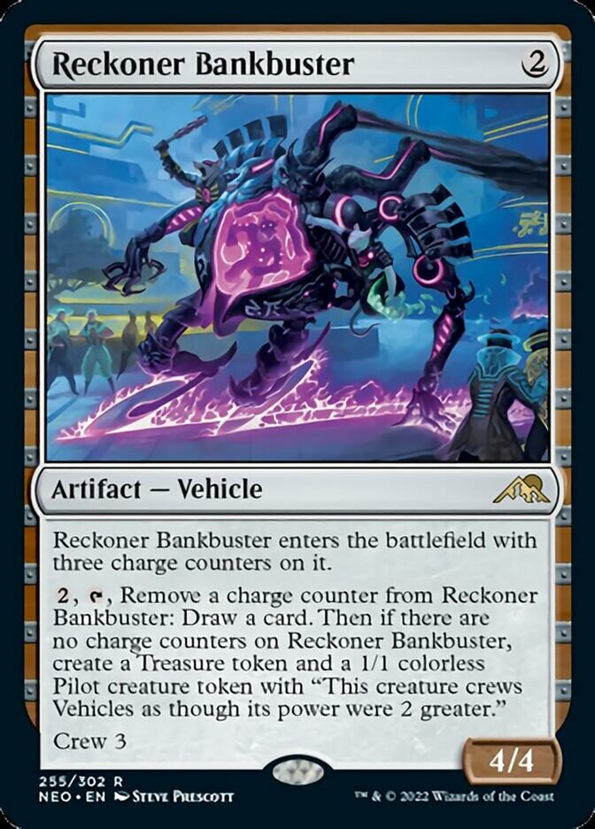 Reckoner Bankbuster [Kamigawa: Neon Dynasty] [Foil]