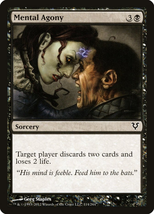 Mental Agony [Avacyn Restored] [Foil]