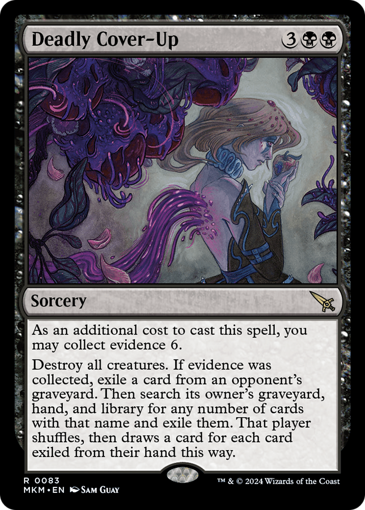 Deadly Cover-Up [Murders at Karlov Manor] [Foil]