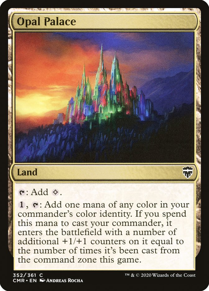 Opal Palace [Commander Legends] [Foil]
