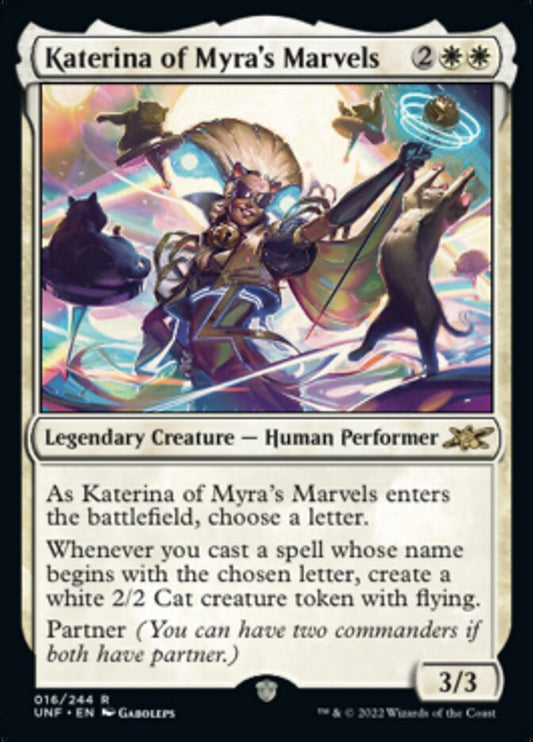 Katerina of Myra's Marvels [Unfinity] [Foil]