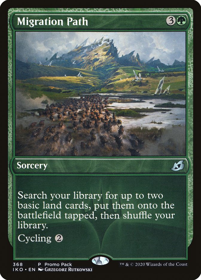 Migration Path (Promo Pack) [Ikoria: Lair of Behemoths Promos] [Foil]