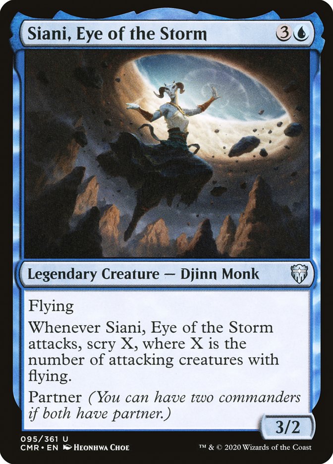 Siani, Eye of the Storm [Commander Legends] [Foil]