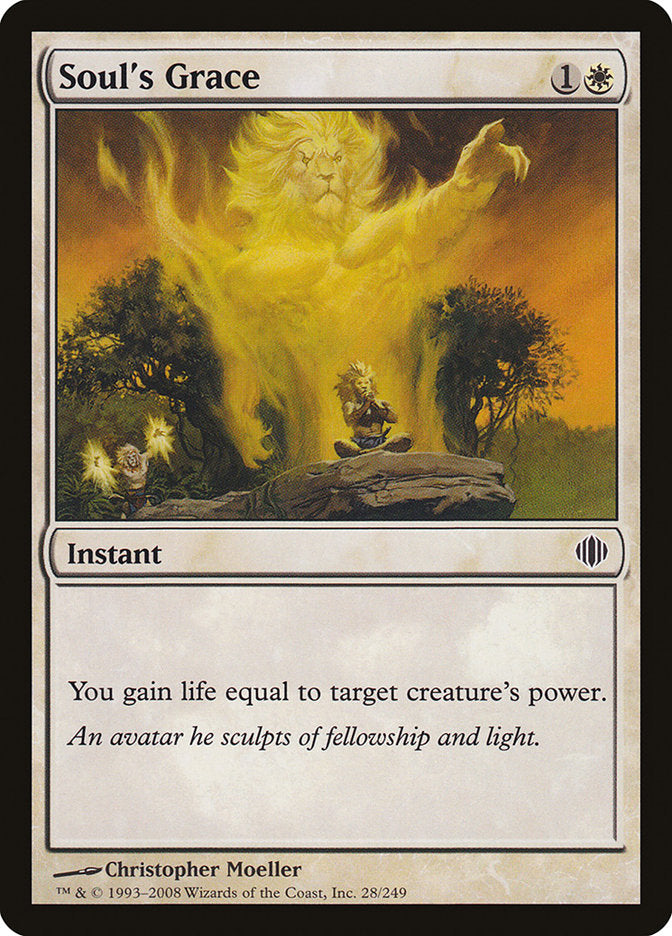 Soul's Grace [Shards of Alara] [Foil]