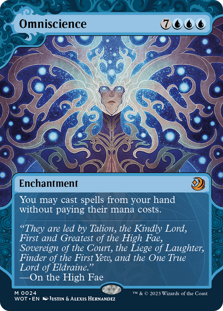 Omniscience [Wilds of Eldraine: Enchanting Tales] [Foil]