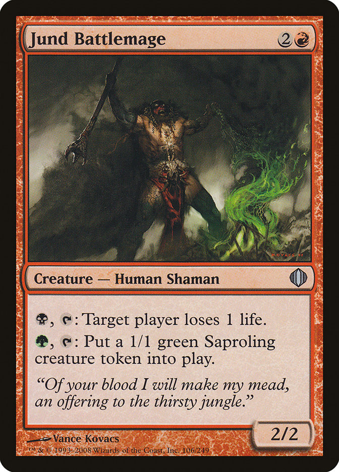 Jund Battlemage [Shards of Alara] [Foil]