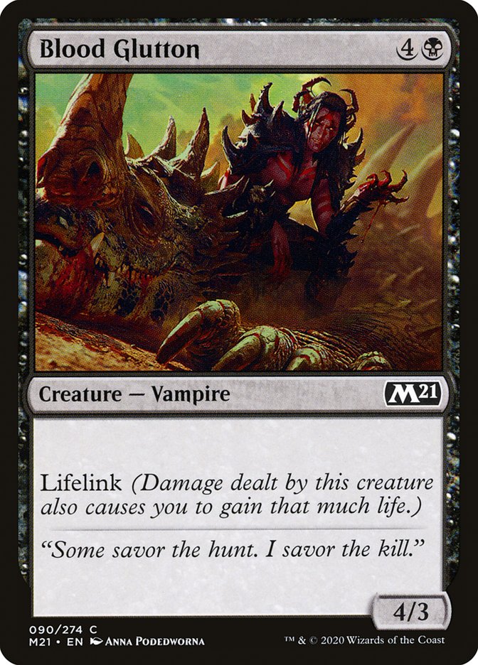 Blood Glutton [Core Set 2021] [Foil]