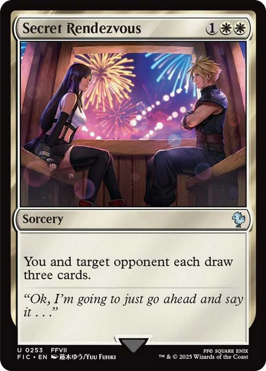 Secret Rendezvous (0253) [FINAL FANTASY Commander] [Foil]