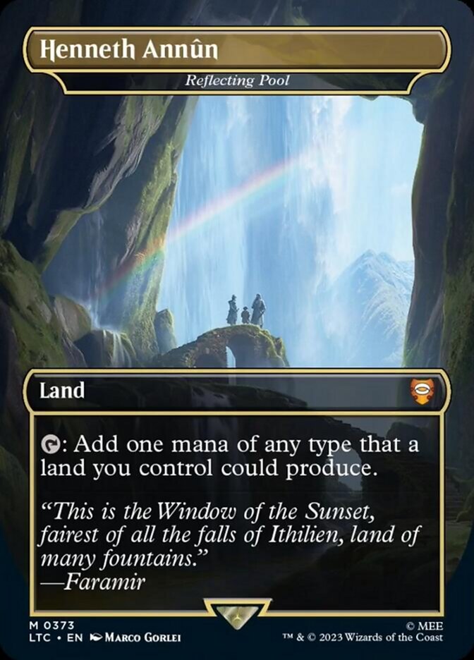 Henneth Annun - Reflecting Pool [The Lord of the Rings: Tales of Middle-Earth Commander] [Foil]