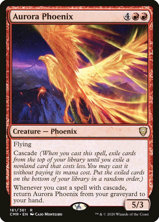 Aurora Phoenix [Commander Legends] [Foil]