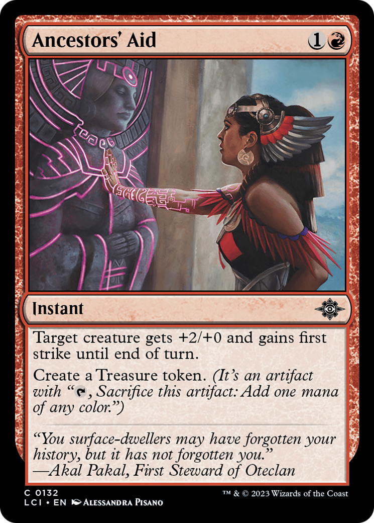 Ancestors' Aid [The Lost Caverns of Ixalan] [Foil]