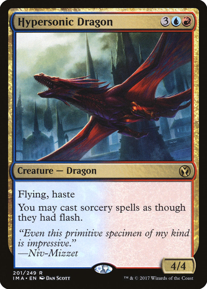 Hypersonic Dragon [Iconic Masters] [Foil]