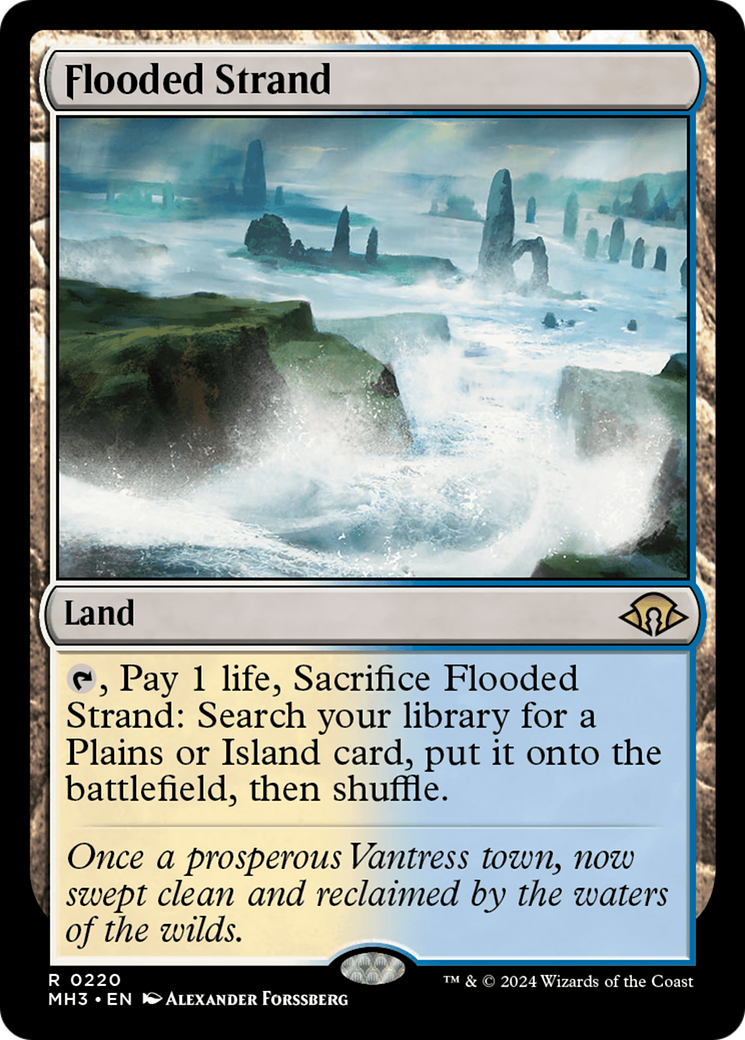 Flooded Strand [Modern Horizons 3] [Foil]