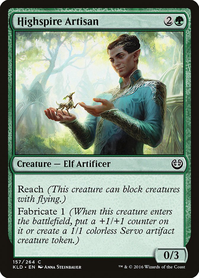 Highspire Artisan [Kaladesh] [Foil]