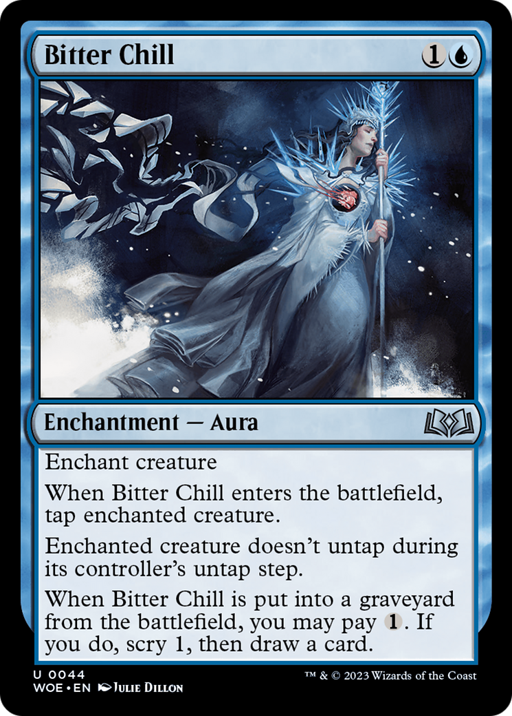 Bitter Chill [Wilds of Eldraine] [Foil]