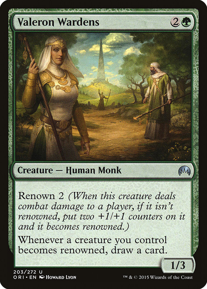Valeron Wardens [Magic Origins] [Foil]