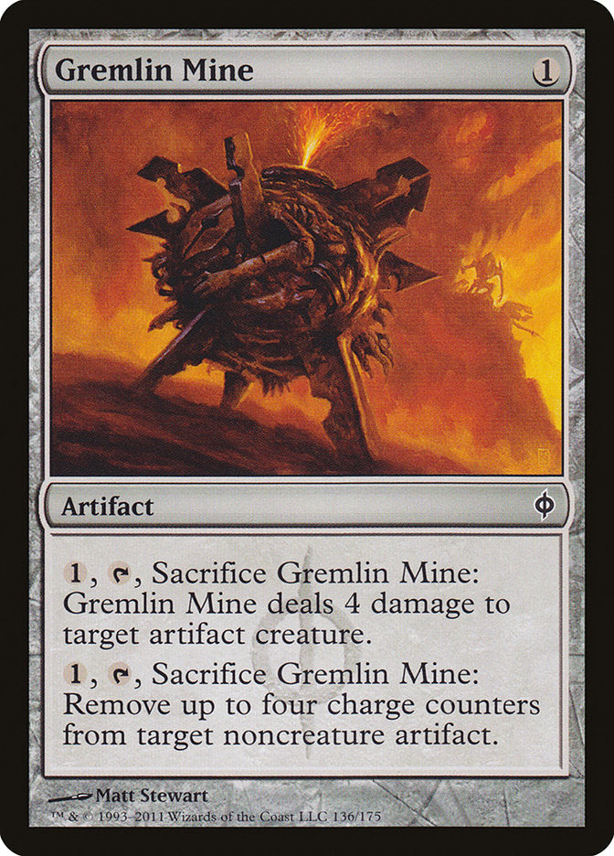 Gremlin Mine [New Phyrexia] [Foil]