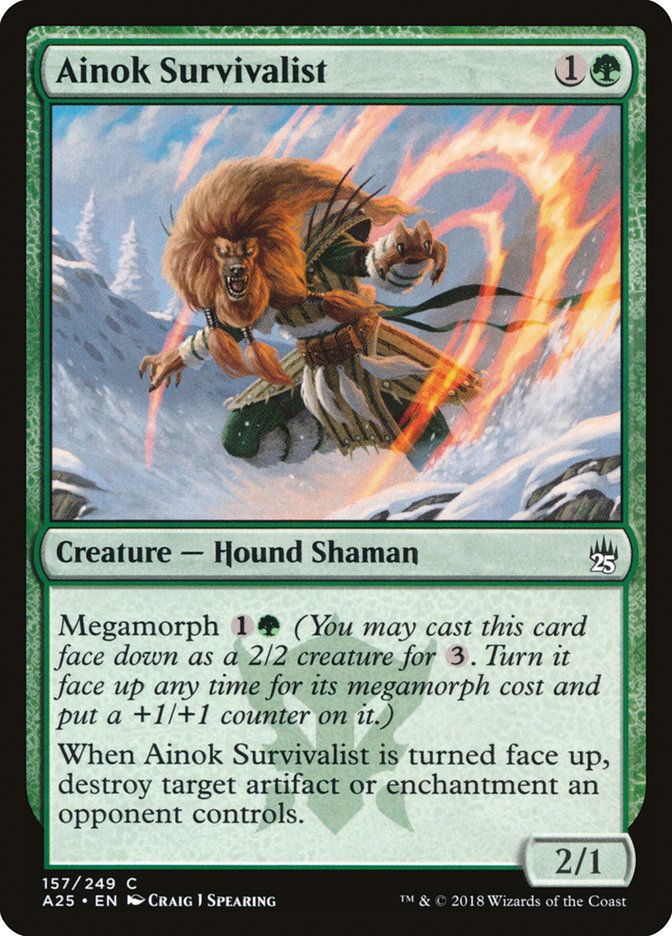 Ainok Survivalist [Masters 25] [Foil]