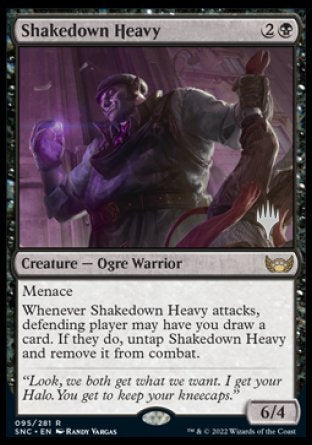 Shakedown Heavy (Promo Pack) [Streets of New Capenna Promos] [Foil]