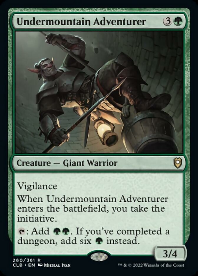 Undermountain Adventurer [Commander Legends: Battle for Baldur's Gate] [Foil]