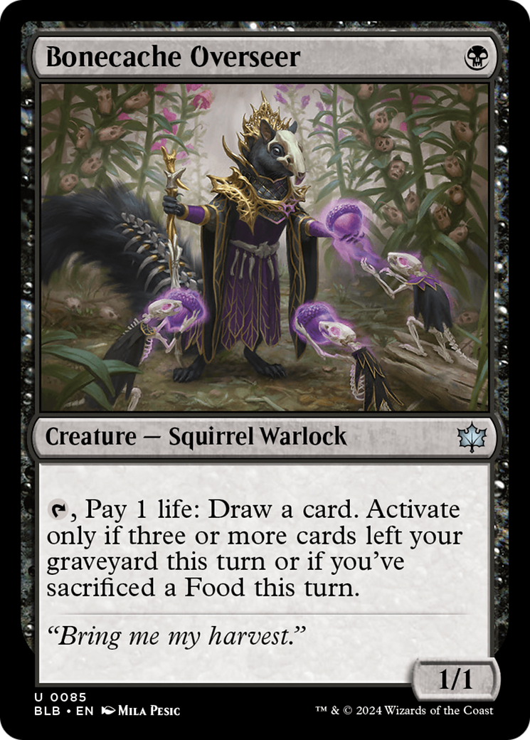 Bonecache Overseer [Bloomburrow] [Foil]