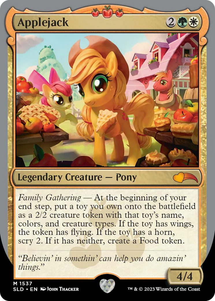 Applejack [Secret Lair Drop Series] [Foil]