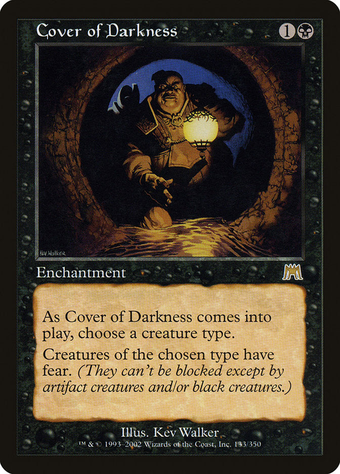 Cover of Darkness [Onslaught] [Foil]