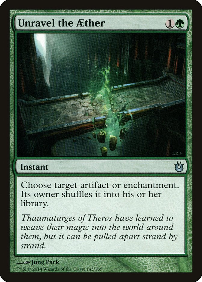 Unravel the Aether [Born of the Gods] [Foil]