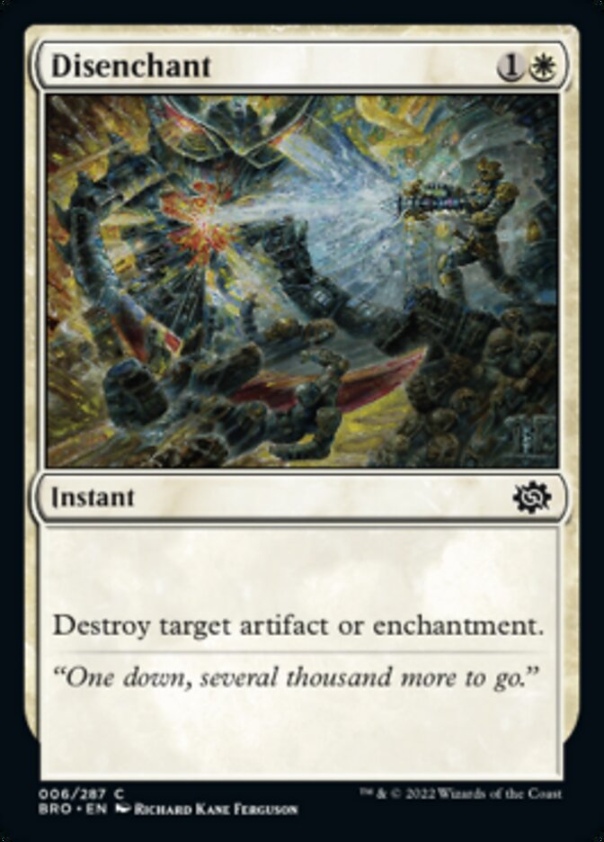 Disenchant [The Brothers' War] [Foil]