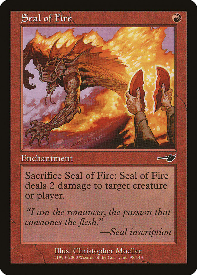 Seal of Fire [Nemesis] [Foil]