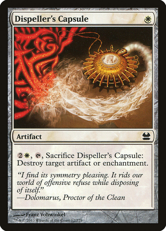 Dispeller's Capsule [Modern Masters] [Foil]