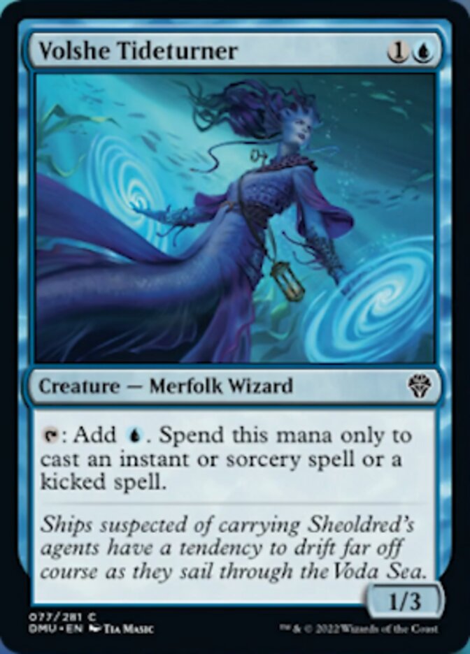Volshe Tideturner [Dominaria United] [Foil]