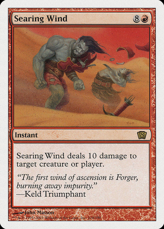 Searing Wind [Eighth Edition] [Foil]