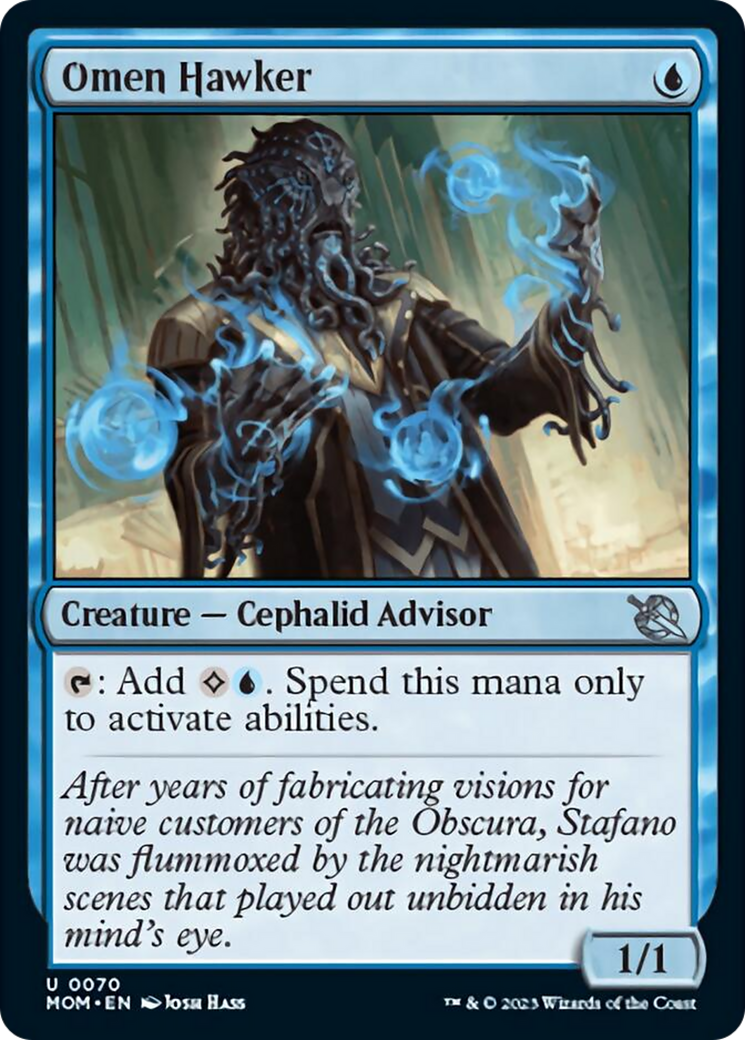 Omen Hawker [March of the Machine] [Foil]