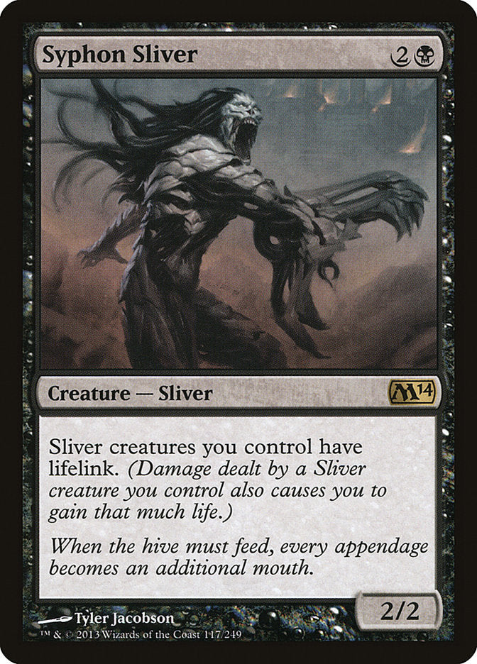 Syphon Sliver [Core Set 2014] [Foil]
