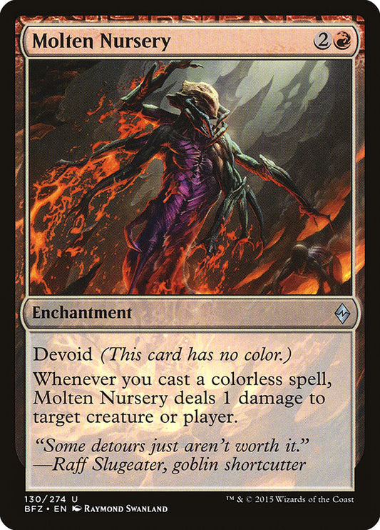 Molten Nursery [Battle for Zendikar] [Foil]