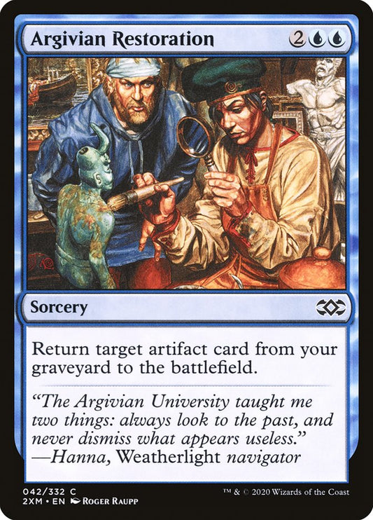 Argivian Restoration [Double Masters] [Foil]