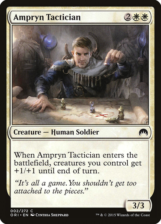 Ampryn Tactician [Magic Origins] [Foil]